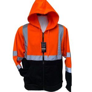 New Men's Safety Light Jacket neon Orange